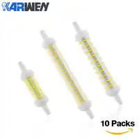 KARWEN 10PCS LED Bulb Lamp R7s78mm 118mm 135mm J78 J118 J135 6w 9w 12w SMD 2835 cold warm white Led Bulb Replace Halogen Lamp A