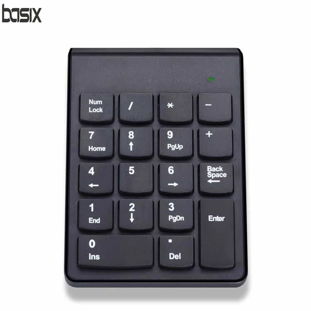 Best Offers Basix 2.4G Wireless Keyboard USB Numeric Keypad 18Keys Wireless Digital Keyboard High Quality Number Pad Ultra Slim For Computer Best Offers Basix 2.4G Wireless Keyboard USB Numeric Keypad 18Keys Wireless Digital Keyboard High Quality Number Pad Ultra Slim For Computer