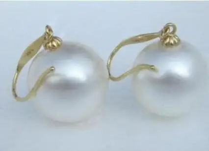 Free Shipping HUGE AAA 11-12MM PERFECT ROUND WHITE SOUTH SEA PEARL DANGLE EARRING 14kgold цена Free Shipping HUGE AAA 11-12MM PERFECT ROUND WHITE SOUTH SEA PEARL DANGLE EARRING 14kgold цены онлайн