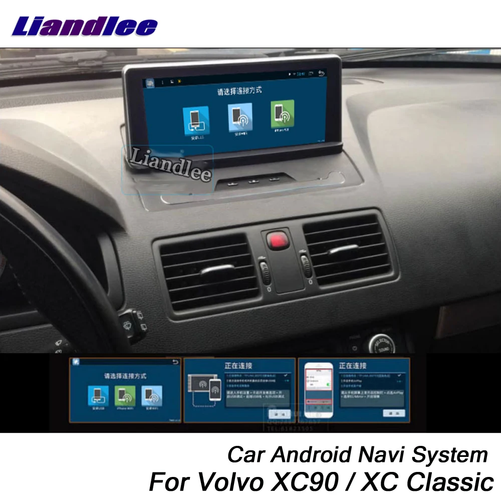 Top Liandlee For Volvo XC90 / XC Classic 2002~2014 Android System Radio Stereo Carplay Camera BT GPS Map Navi Navigation Multimedia 4