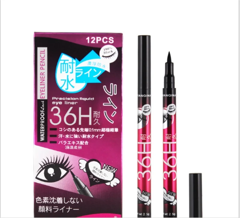 Make up Ultimate жидкая подводка для глаз долговечная Водонепроницаемая подводка для глаз карандаш ручка хороший набор для макияжа инструменты/по DHL 1000 шт
