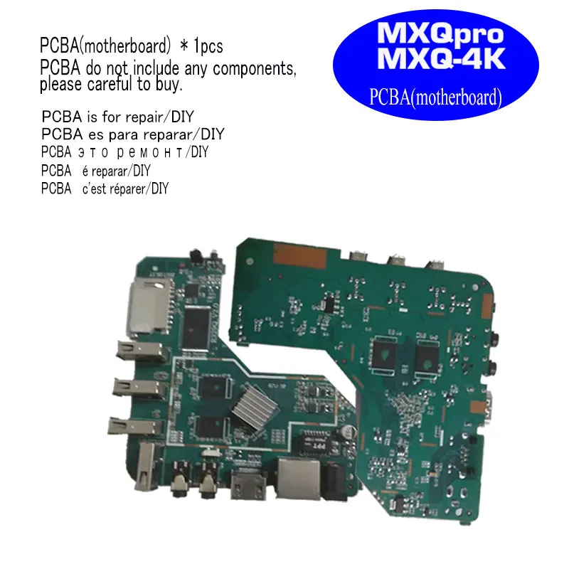 

MXQpro MXQ-4K MXQ MotherBoard Smart Android tv box 7.1 RK3229 1GB 8GB 2GB 16GB MainBoard MXQ pro PCBA Quad Core For Repair