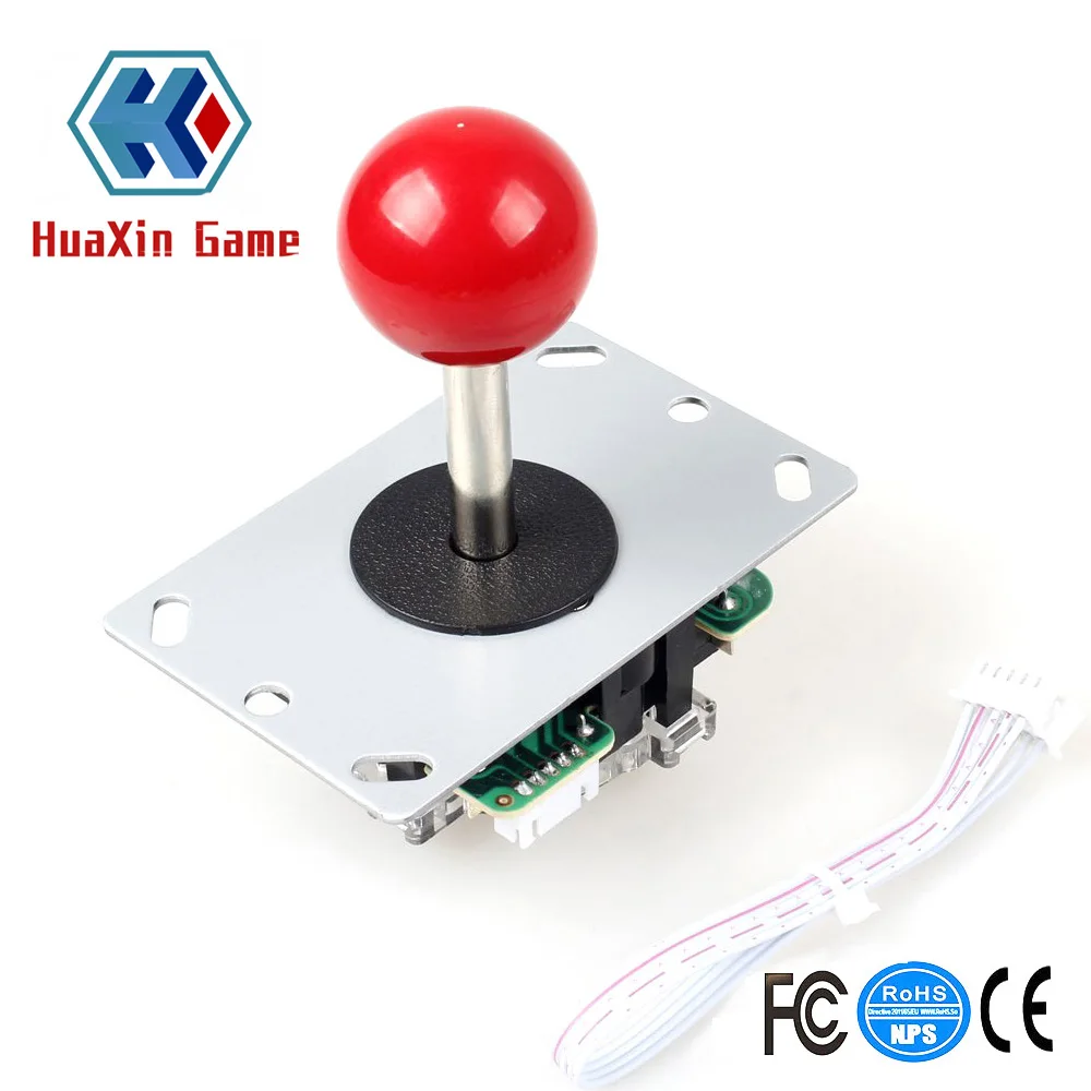  Arcade DIY Kit USB Encoder to Joystick + Chrome Plating LED Illuminated Push Button 1&2 Player Coin - 32888864865