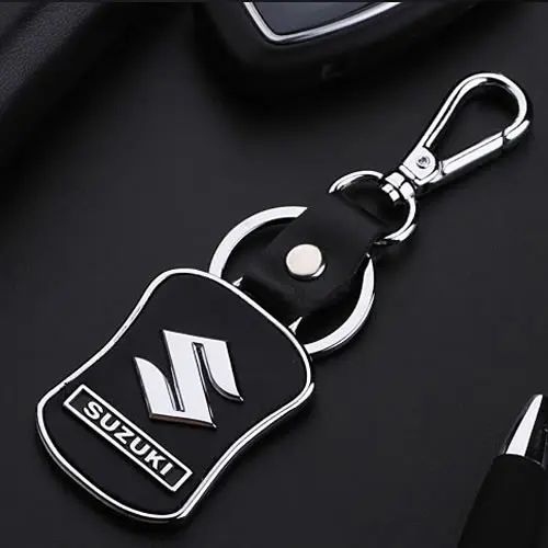 Suzuki Keychain Car Logo Key Rings with Suzuki Emblems Car Key Fob Auto