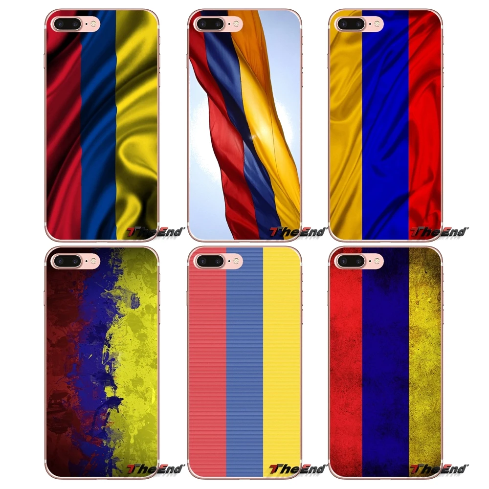 Для iPhone X 4 4S 5 5S 5C SE 6 6S 7 8 Plus Samsung Galaxy J1 J3 J5 J7 A3 A5 2016 2017 Республика Колумбия