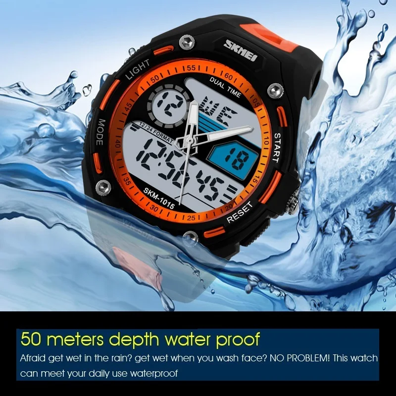 Men Sports Watches Male Fashion Watch Skmei Brand Watch Men Digital Shock Men Military Army Watch LED Sport Quartz Wristwatches