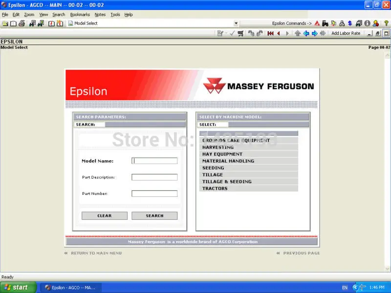 US 109 5 27 OFF Massey Ferguson USA Spare Parts 2019 In Software From Automobiles Motorcycles On Alibaba Group