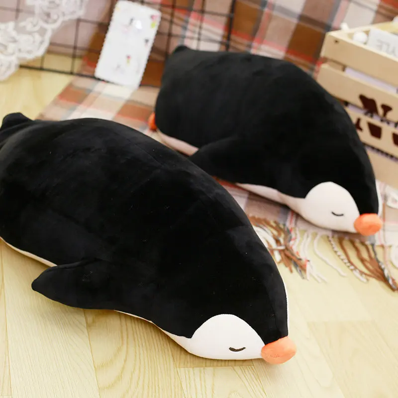 Cartoon toys 1 piece 50cm Cute black Penguin plush toys stuffed plush soft pillow baby cushion penguin doll birthday gift Cartoon toys 1 piece 50cm Cute black Penguin plush toys stuffed plush soft pillow baby cushion penguin doll birthday gift