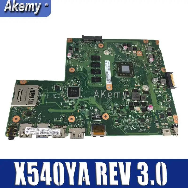 Для ASUS X540YA интегрированная материнская плата ноутбука GM X540YA основная плата REV 3,0 teste