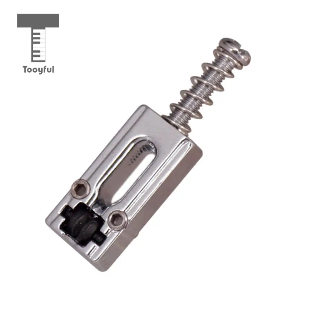 Tooyful 6Pcs Vintage Roller Saddle Guitar Bridge String Saddles for Electric Guitar Bridge Parts