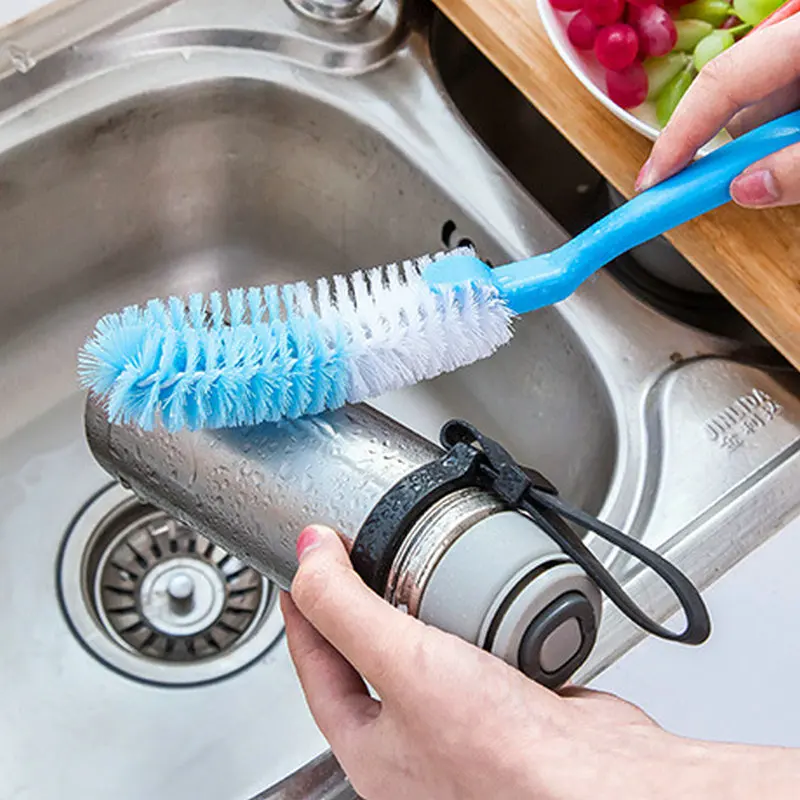 1 Pcs Portable Milk Bottle Cleaning Brush Cup Brush 360 Degree