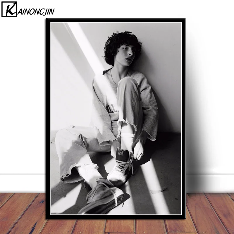 

Art Poster Finn Wolfhard Posters and Prints Wall Picture Canvas Painting Room Home Decoration