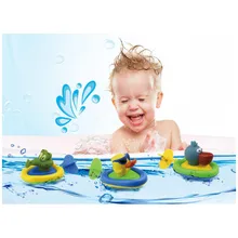 Cikoo Pull Toys детские игрушки для купания Детские Игрушки для ванны для купания амфибия игра на земле или в воде