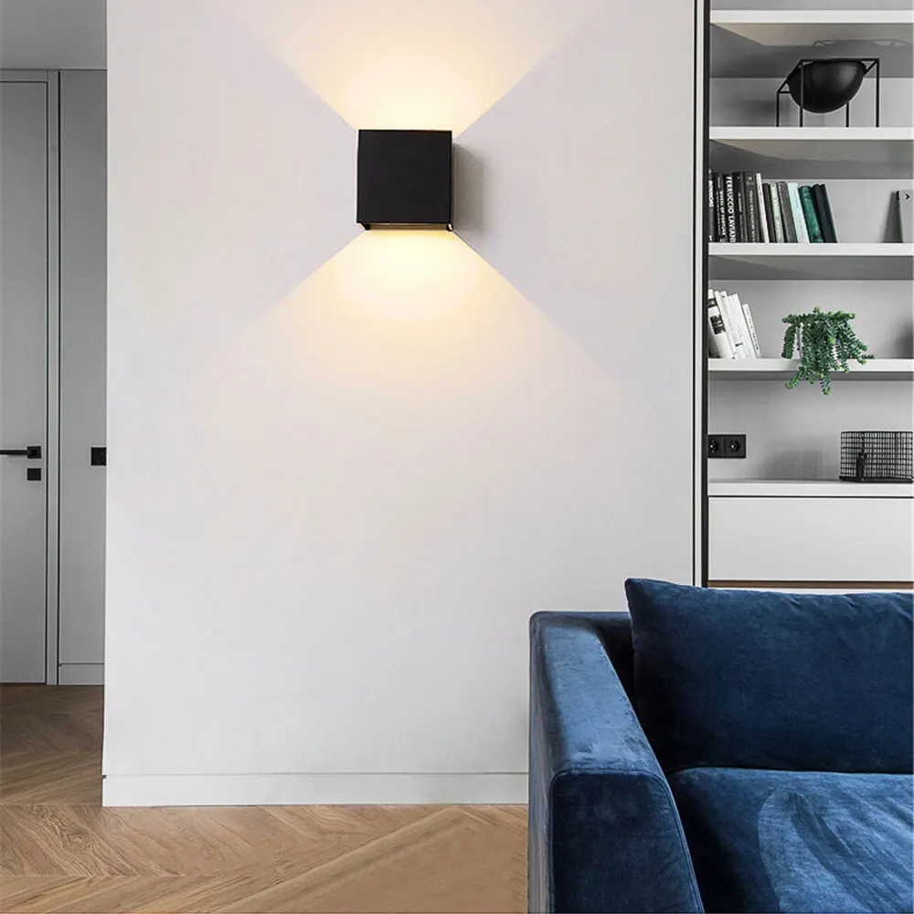  12W Waterproof Outdoor indoor Led Wall Lamp modern Aluminum Adjustable wall light Bedroom Hallway P - 4000044406760