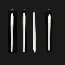 5Pack Of Disposable Sterile Microblades Handmake Pen Disposable Eyebrow Microblading Manual Pen For F12/14/17/18U Needles