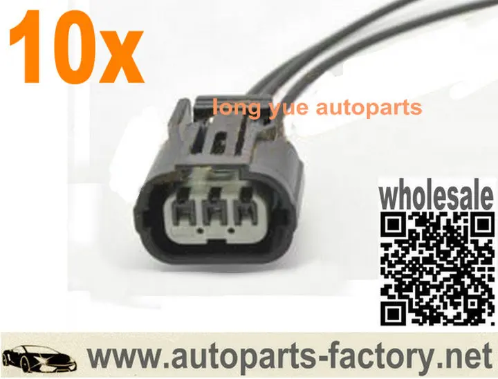 Longyue 10 шт. разъем датчика карты штекер отрезок корпуса для Honda Acura Civic Element Pilot Accord