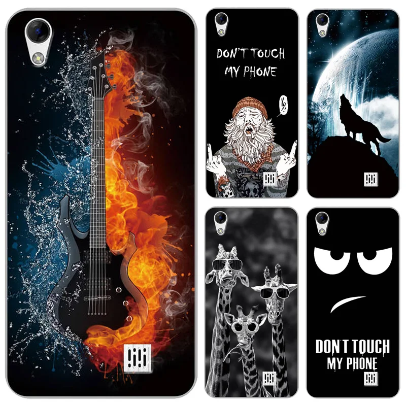 Case For HomTom HT16 Printing Drawing Design Patterned Silicone Soft Shell HT 16 Pro Phone Back Cover Capa |