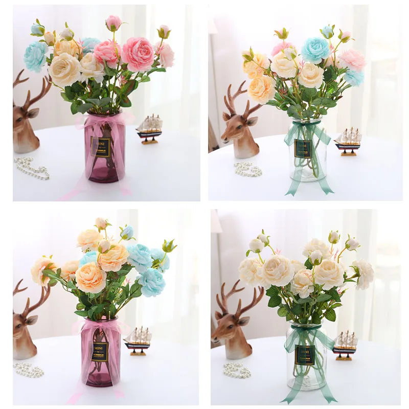 artificial flower fake peony
