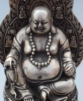 

Bronze Buddha Maitreya Feng Shui Home Furnishing jewelry ornaments