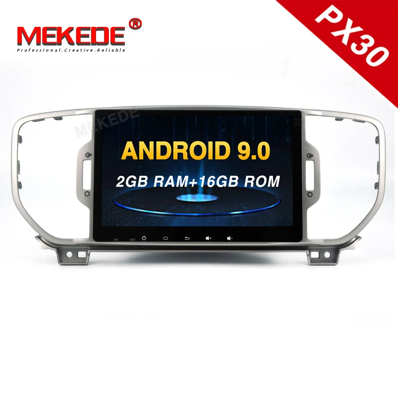 

MEKEDE 2G+16G Android 9.0 Car Radio Multimedia Player GPS Navigator For KIA Sportage 4 2016 2017 2018 2019 KX5 Audio 2Din DVD