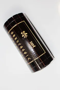 

Chinese Classical Bamboo Scroll Slips famous Book of " The Classic of Tea"