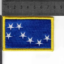 Пользовательские 78 мм X 53 мм Флаг патч