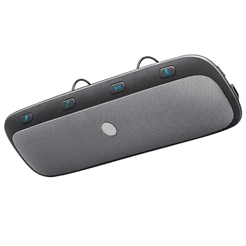 

Sun Visor Wireless Bluetooth V3.0+EDR Car Calling Kit Speakerphone Charger with Cable Audio Music Speaker with Hanging Hooks