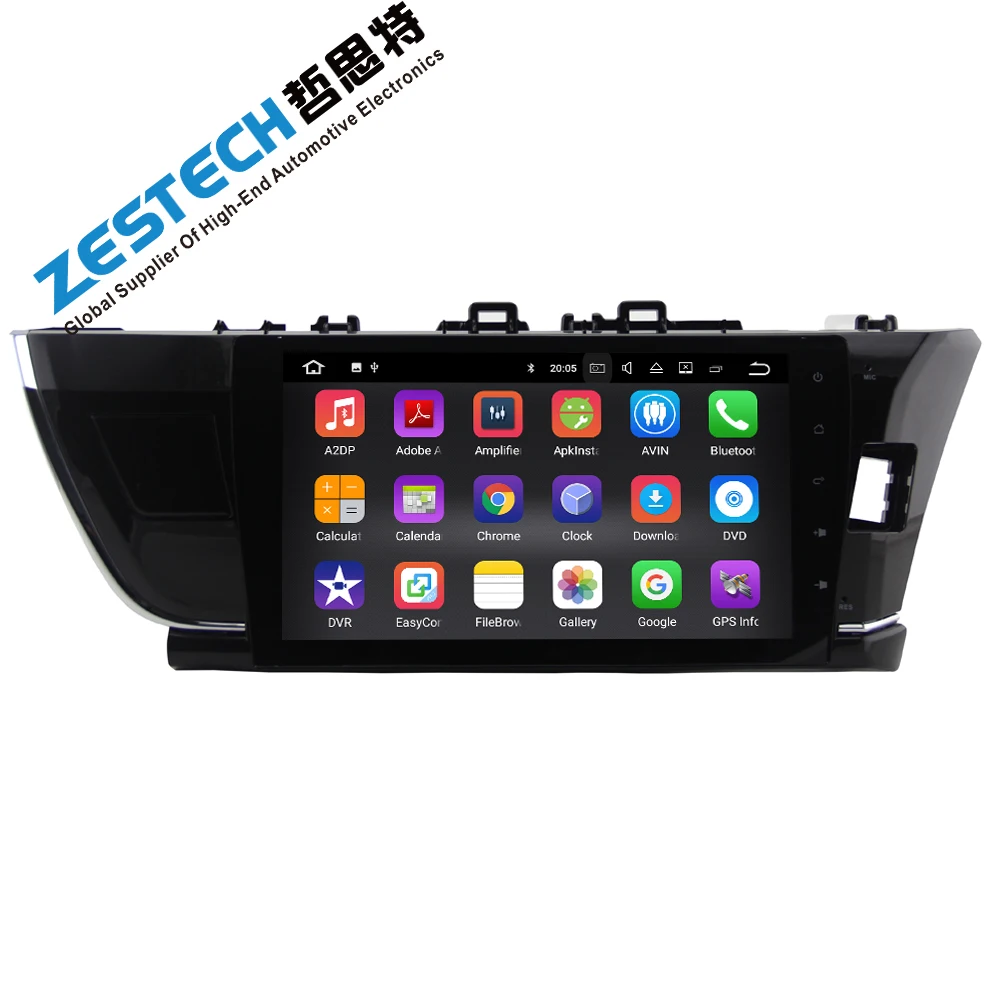 Excellent 10.1 inch full touch screen android car radio multimedia for Toyota corolla 2014-2016 with gps navigation audio system 2