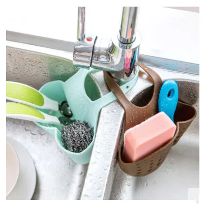 

Hanging Sponge storage rack basket wash cloth Toilet soap shelf Organizer Bathroom Storage Box kitchen gadgets Accessories