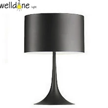 Свадебные модные реплики Европейский современный дизайн черный белый закрученный настольная лампа для отеля прикроватная спальня гостиная люстры