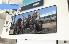 Borderland геймерский коврик для мыши 700x300x3 мм игровой коврик для мыши большой мультфильм ноутбук аксессуары ноутбук padmouse эргономичный коврик