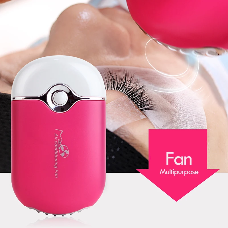 

USB Eyelash Extension Tool Mini Fan Air Conditioning Blower Glue Grafted Eyelashes Dedicated Dryer false eyelashes glue Dryer