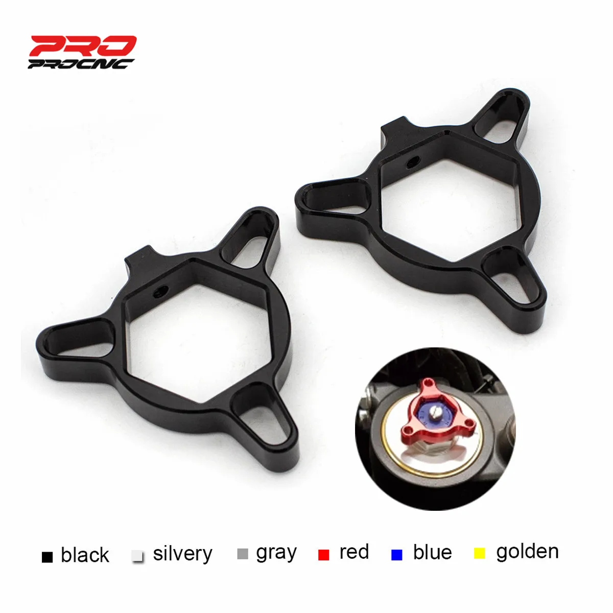 

Motorcycle Accessories Fork Preload Adjusters For HONDA CRF 1000L CRF1000L Africa Twin ABS/DCT 2016 2017 2018