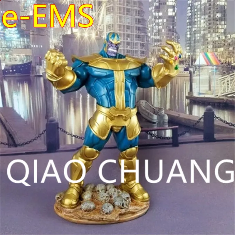

Avengers:Infinity War Supervillain Thanos The universe Kings Replaceable Head PVC Action Figure Collection Model Toy G1503