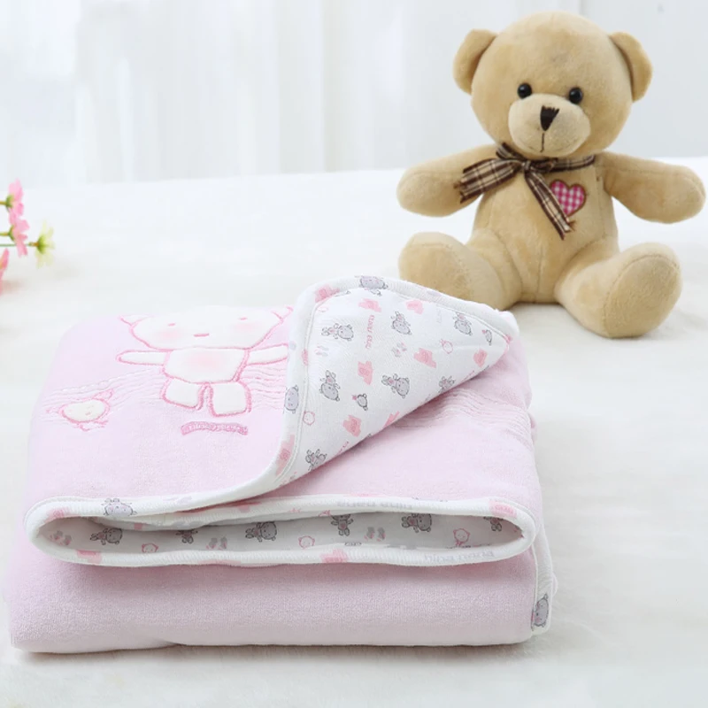 Детская одежда, одеяло для новорожденных, плотное теплое детское одеяльце для сна, от 0 до 24 месяцев, детское одеяло для младенцев, зимняя хлопковая велюровая одежда для малышей