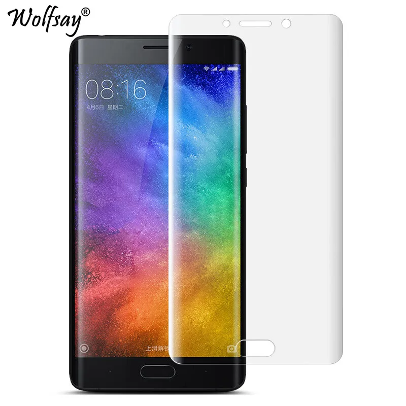 

2pcs Screen Protector Xiaomi Mi Note 2 TPU Film Xiaomi Mi Note 2 Full Cover Phone Film Xiaomi Note 2 Wolfsay Film Not Glass