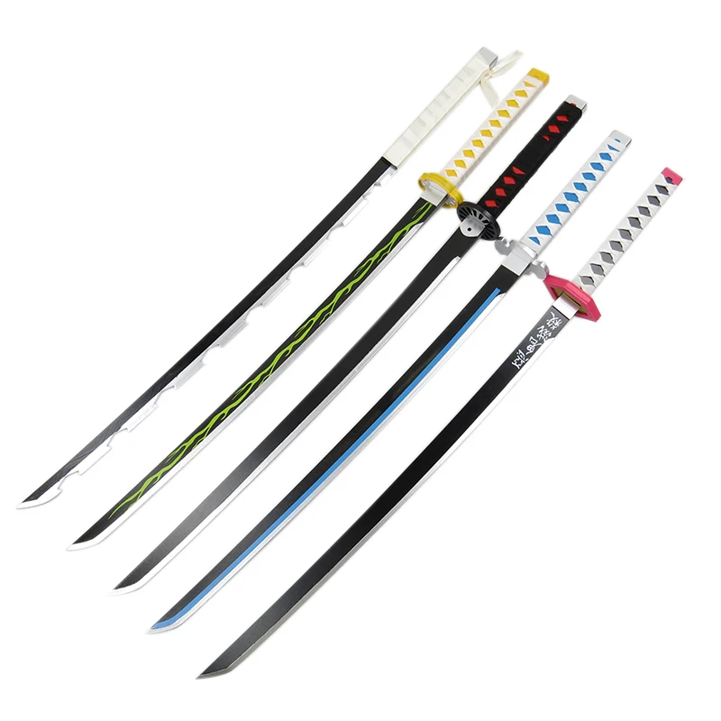 Demon Slayer Kimetsu No Yaiba Hashibira Inosuke/Kamado Tanjirou деревянный меч косплей реквизит оружие для