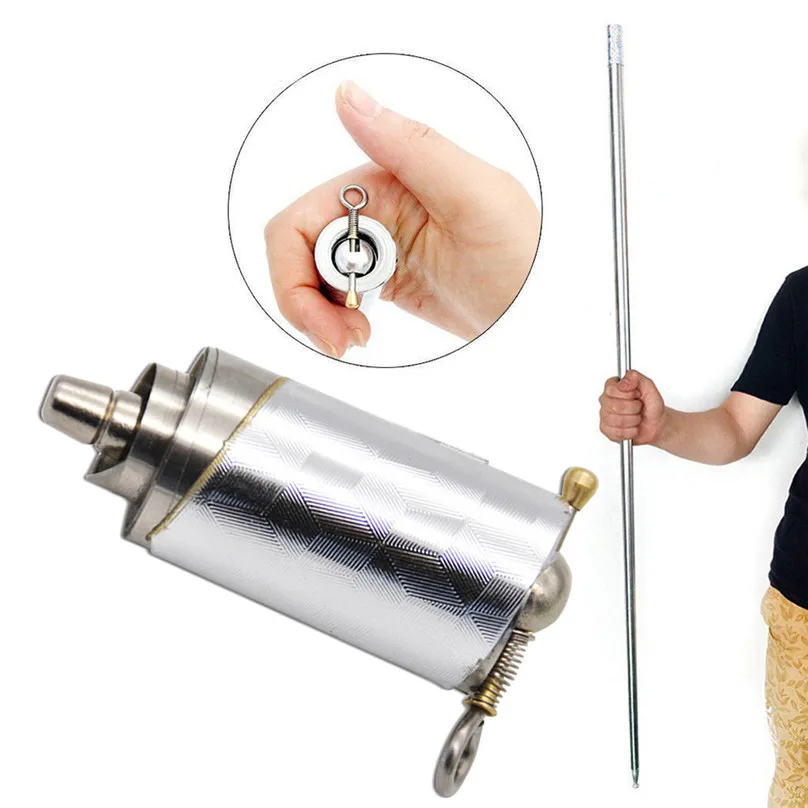 1pc Staff Portable Martial Arts Metal Magic Pocket Bo Staff- High Quality Pocket Outdoor Sport Stainless Steel Magic Wand #25d20 (3)