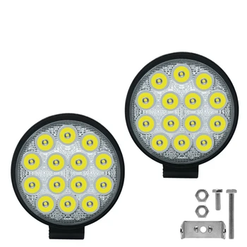 

Scandiag 42W Led Work Light Day Driving Lamp 9V 30V Offroad Work Light Bar for Car Truck Jeep ATV SUV Boat -2pcs
