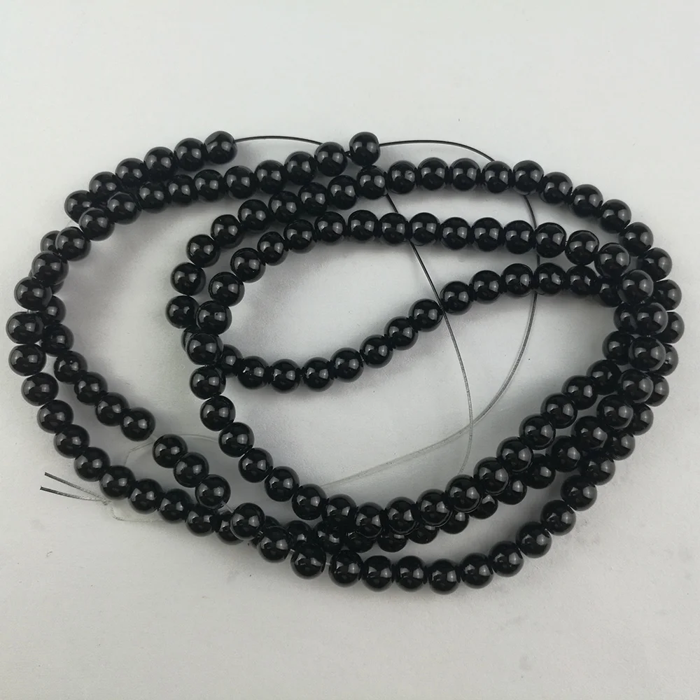 Czech Glass Pearl Beads for Jewelry Making 6MM Round Spacer Loose Beads