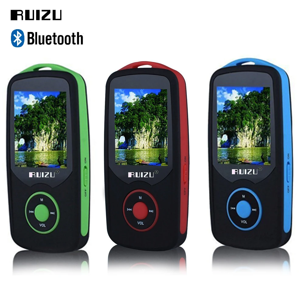 Factory Price RUIZU X06 MP3 Player 8GB Bluetooth Sports MP3 music