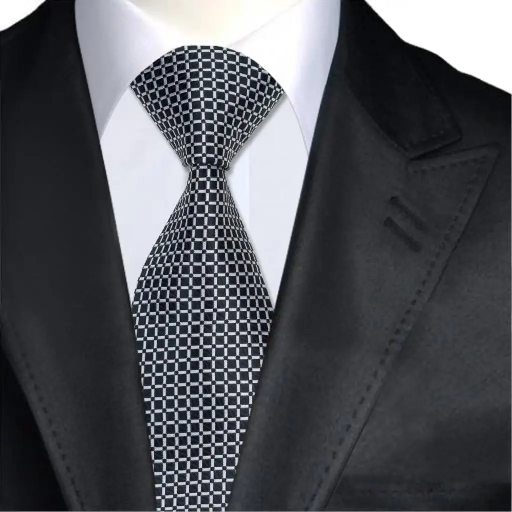 Buy A 1483 New Classic Plaid Mens Necktie High Quality