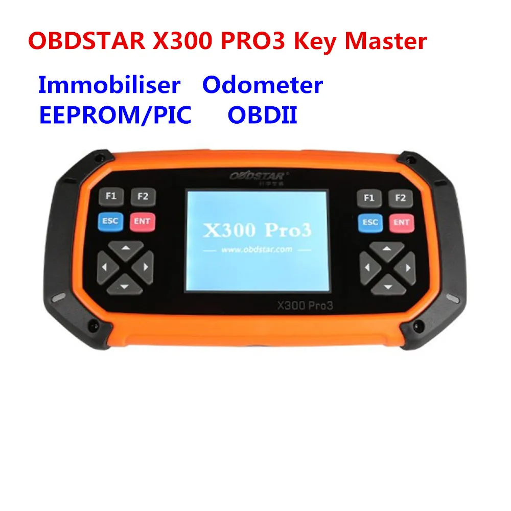 

2019 OBDSTAR X300 PRO3 Key Master Standard Configuration with Immobiliser + Odometer Adjustment +EEPROM/PIC+OBDII Update Online