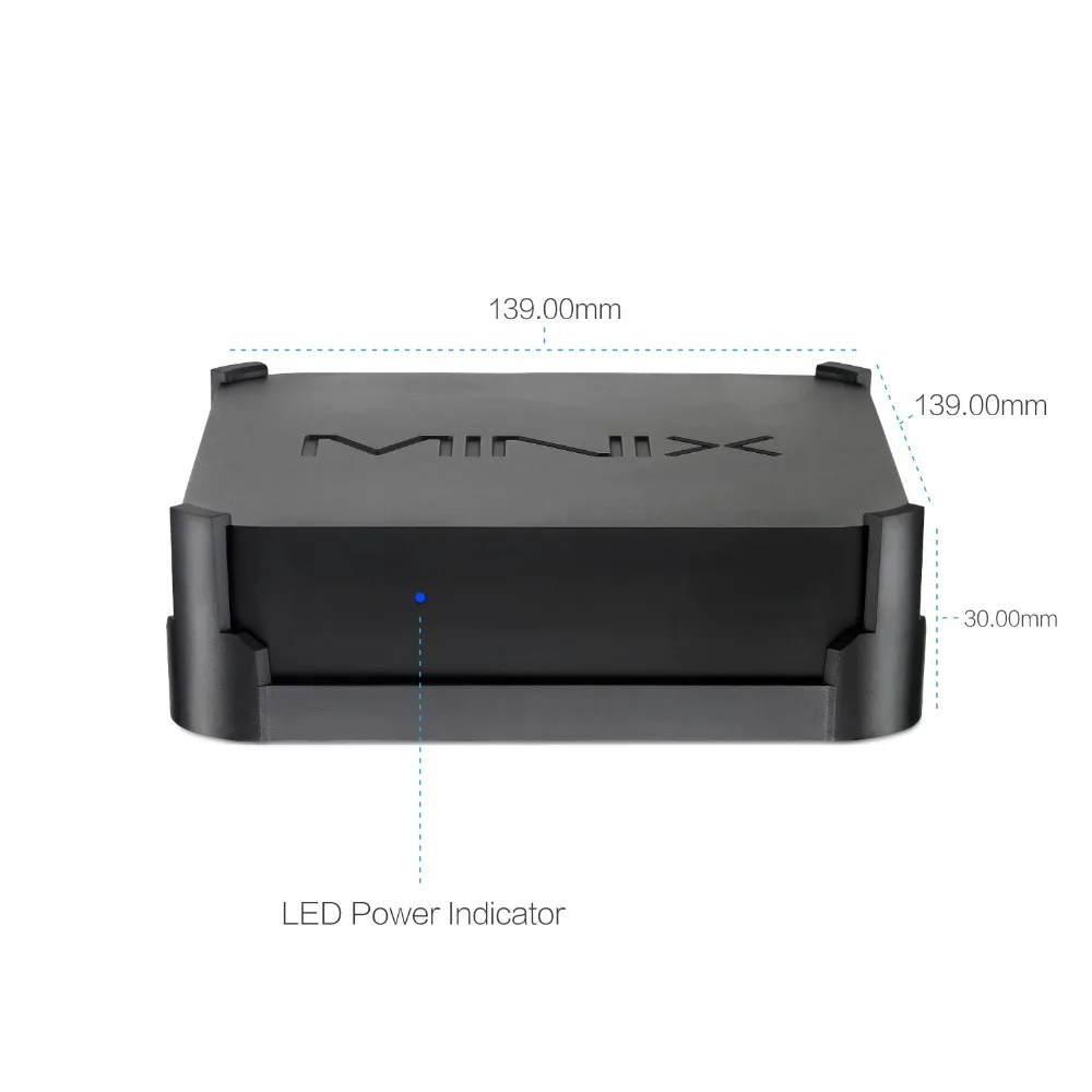 MINIX NEO N42C-4 MINI PC официальный Windows 10 Pro 64-bit Мини ПК 4G/32G Gigabit WI-FI USB 3,0 Pentium N4200 Карманный ПК HDMI BT RJ45