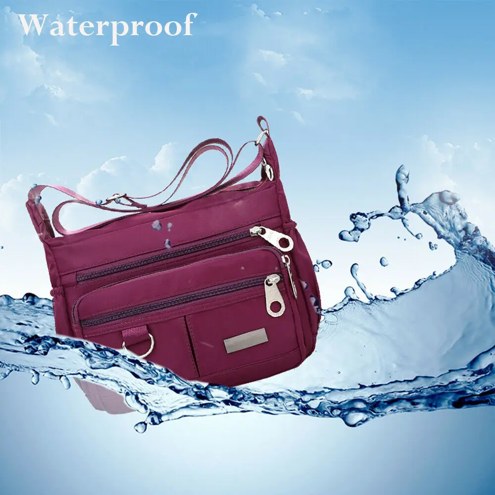 Women Messenger Bag Nylon Waterproof Crossbody Shoulder Casual