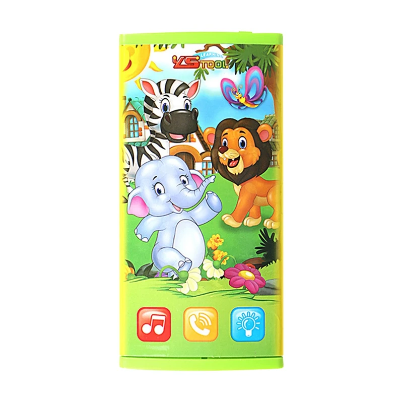 

Children's Smart Plastic Charging Mobile Phone Toy Music Sound And Light
