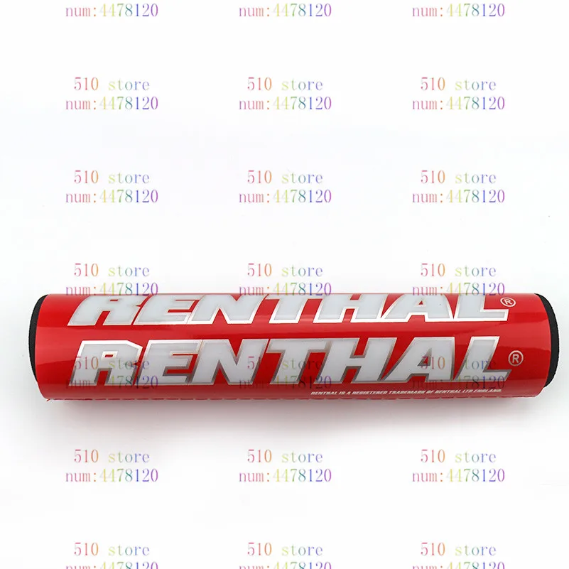 Красный 250 мм Renthal руль круглая подушка перекладина из пенопласта нагрудная квадратная накладка Pro Taper для CRF50 XR50 CRF70