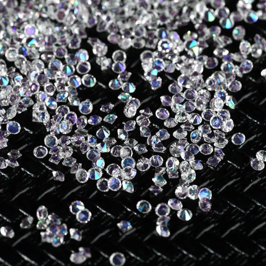 

2000/3000 Pcs Acrylic Diamond 2mm Crafts Confetti Table Scatters Wedding Clear Crystal Events Party Festive Accessories 2qw0727