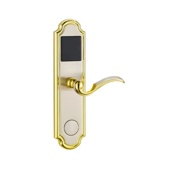 

new edge digital high security door handle intelligent door sensor locks 6002JY