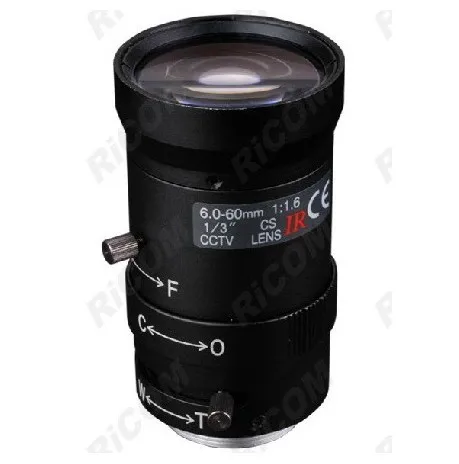 1/3 CS камера наблюдения SD 6-60 мм ручной Ирис инфракрасный объектив